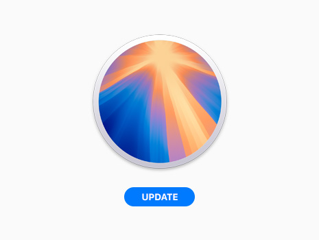 Grafisk symbol for macOS Sonoma.